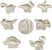 Dinosaur Silicone Fondant Cake Mold Kitchen Baking Mold Cake Decorating Moulds Modeling Tools, Gummy Sugar Chocolate Candy Cupcake Mold