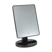 Led Mirror Touch Screen Battery Powered Adjustable Viewing Angle