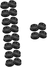OSALADI 5sets Anti-Skid Caster Caps x 4 Furniture Sliders Cushions for Chair Leg Protectors Home Accessories for Floor Protectors 4pcs*5