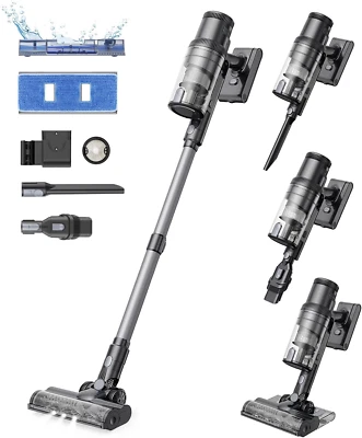 Vacuum Cleaners,P11 Mopping Wet Dry Cordless Vacuum and Mop Combo All in One,Hig