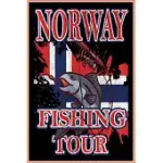 ORGANIZER JOURNAL MONTHLY PLANNER NORWAY FISHING TOUR: NORWAY MONTHLY PLANNER IN DIN A5 FORMAT FOR NORWAY FANS