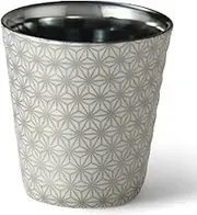 J-Kitchens Select Shochu Glass, Rock Cup, Silver, Japanese Taste, 10.1 fl oz (310 ml), Microwave Safe, Made in Japan