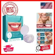 Temporary Teeth Perfect Cover,Adjustable Snap On,Moldable False Teeth for Bea...