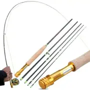 Fly Fishing Rod Metal Handle Carbon Fiber Fly Fishing Rods River Fishing Tackle