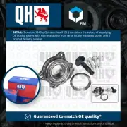 Wheel Bearing Kit fits AUDI S8 4E 5.2 Rear 06 to 10 BSM QH 4E0498625A 4E0598625