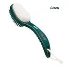 Pumice Stone Foot Brush Scrubber With Handle Feet Exfoliating Dead Skin Remo _sy