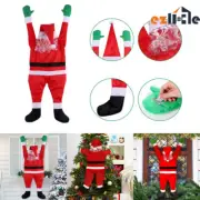 42" Decoration Climbing Santa Claus Outdoor Hanging Window Christmas Xmas Props