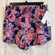 Lilly Pulitzer Luxletic Athletic Golf Shorts UPF50 Size Small The Walsh Short