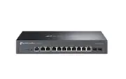 TP-Link ER7412-M2 Omada Multi-Gigabit VPN Router, Quad-core CPU, 2x2.5Gbps RJ45, 10x Gigabit WLAN/LAN Ports(2x SFP), 1x USB3.0, MultiWAN Load Balance ER7412-M2