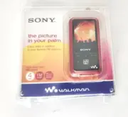 Sony Walkman NWZ-S616F Red 4GB 1.8 Inch Display Digital Media Player Video MP3