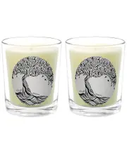 Qualitas Candles Oud Two Scented Beeswax Candle Set