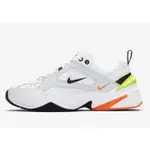 正品免運 NIKE M2K TEKNO 白 螢光綠 橘 皮革 復古 老爹鞋 AV4789-004 男鞋