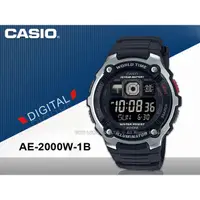 在飛比找蝦皮購物優惠-CASIO 卡西歐   AE-2000W-1B 電子男錶 樹