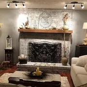 Fireplace Screen Guard, Foldable 3 Panel Fire Screen Guard Mesh, Vintage Wrought Iron Arch Fireplace Spark Protector, for Wood Burner/Stove Flame (Color : Antique Copper)