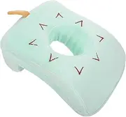 Homoyoyo Memory Foam Pillow Decorative Design Low Profile Pillow for Office Desk