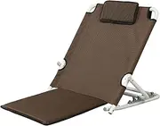 Adjustable Bed Back, Back Rest Lumbar Support Bed Backrest, Bed Rests to Sit Up, Bed Folding Disability Bed Backrest Support with Pillows, 57cm