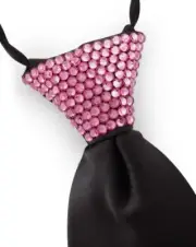 Vito Dance Crystallized Zip Tie - Rose