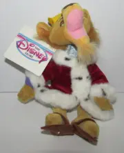 VINTAGE 90's Disney Store Robin Hood Prince John Bean Bag Plush NWT