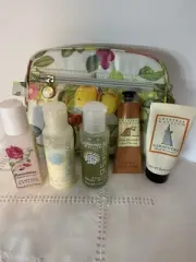 Authentic Crabtree & Evelyn Hair & Body Travel Set Rosewater Le source Gardeners