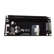 SFF-8654 8i to PCIe 4.0 x16 Extension Card Graphics Card Adapter PCIe Adapter