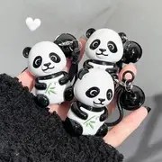 Art Value - Panda Bell Keychain Matte Lip Mud - 6 Colors 3# Milky Brown - 1.7g