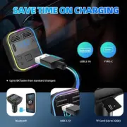 Handsfree Bluetooth FM Transmitter Car Kit Radio MP3 Charger Adapter: Hot~ X4N1