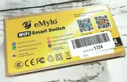 4 Pack - eMylo WiFi Smart Switch Works With Alexa & Assistant