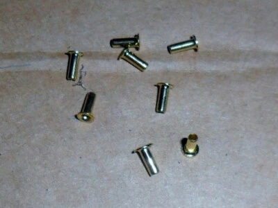 Scalextric 8 eyelets for early & later easyfit car guide blades - superb spares.