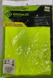 GREENLEE 01761-01XL HI-VIS TRADESMAN VEST MESH, HOOK & LOOP 2XL/3XL-LIME
