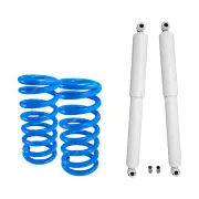 2 Rear Gabriel Ultra LT Shocks + Lovells Springs for Mitsubishi Pajero NH1 3 NJ1