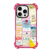 iPhone 16 Pro Bounce Case MagSafe Compatible Airline tags2
