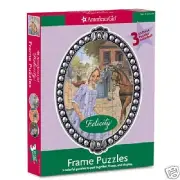 AMERICAN GIRL FELICITY FRAME PUZZLES NEW IN BOX RETIRED ELIZABETH