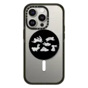 Snappy Grip Stand Snappy™ Grip Stand MagSafe Compatible Grey Bunny Rabbits