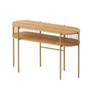 Rope Inspired Hallway Console Hall Table 124CM Pine