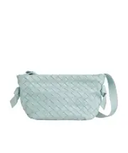 Bottega Veneta Tie Intrecciato Snap-Locked Shoulder Bag One size Green