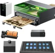 xTool S1 40W Laser Engraver and Cutter Machine, All-in-1 SafetyPro Bundle