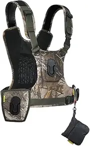 Cotton Carrier CCS G3 Camera Harness System for Two Cameras - Camo