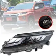 LED Headlights For Mitsubishi Triton L200 19-20 DRL Sequential Signal Front Lamp (for: Mitsubishi)