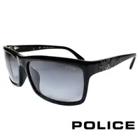 在飛比找PChome24h購物優惠-POLICE 義大利警察都會款個性型男眼鏡-膠框(黑色) P