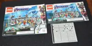 76125 INSTRUCTION BOOKLET & ORIGINAL STICKERS ONLY For Set # 76125 ~ Lego Marvel