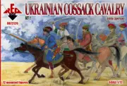 Red Box 1/72 72126 Ukrainian Cossack Cavalry (16th Cen.)(Set.2)(12 Mounted Figs)