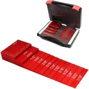 15pcs/Set Setup Blocks Height Gauge Precision Aluminum Router Table Set Up Bars