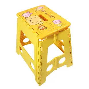 【震撼精品百貨】Winnie the Pooh 小熊維尼 TSUM TSUM維尼收合矮凳椅-大 震撼日式精品百貨