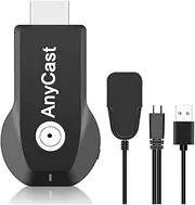 Wireless Display Adapter, 1080P WiFi Mobile Screen Mirroring Receiver Dongle, HDMI Transmitter and Receiver for iP-hone M-ac iO-S Andr-oid to TV Projector Support Miracast Airplay DLNA