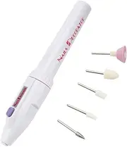 Healeved 5 Heads Electric Manicure Nail Drill Kit Nail Polishing Machine Electric Nail File Manicure Polisher Nail Art Tool for Women
