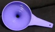 Tupperware 3.75" Funnel Purple 1227 Hershey Kiss Style Canning Liquid NEW