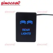 Blue REAR LIGHTS Push Button Switch for Toyota Tacoma Tundra 4Runner Hilux RAV4 (for: Toyota)