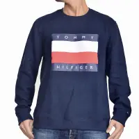 在飛比找蝦皮購物優惠-Tommy Hilfiger Navy Sweatshirt