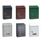 Mailbox Wall Mounted Mail Locking Mail Box Office Decorative