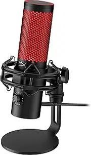 HyperX QuadCast 2 USB Microphone, Black
